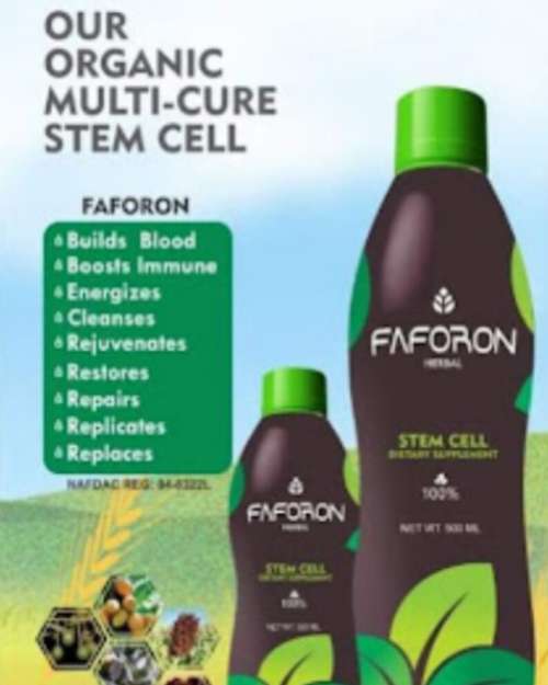 Get Original Faforon Organic Multi-Cure Stem Cell – NAFDAC Approved
Spidex 19 Herbal Supplement