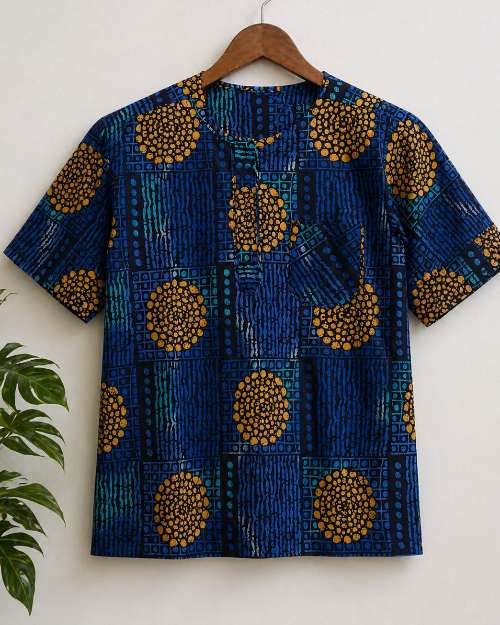 Men's African Print Cotton Wear