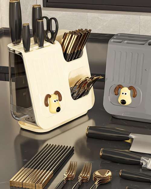 Gray Knife Set
