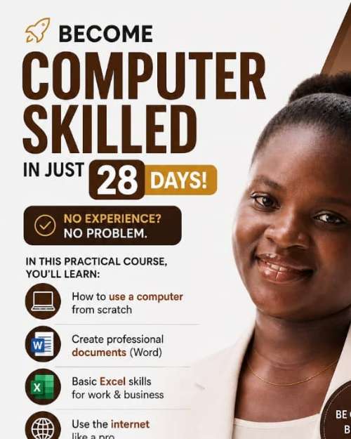 Computer Skills in 28 Days Course