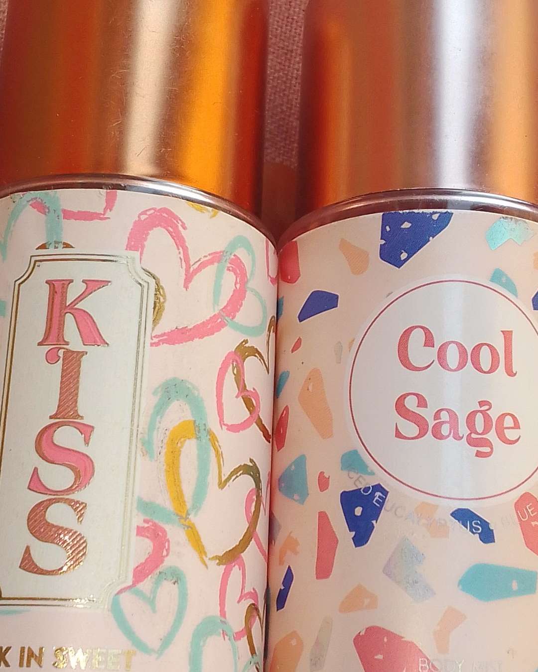 Kiss Cool Sage Mini Floral Scent Body Splash