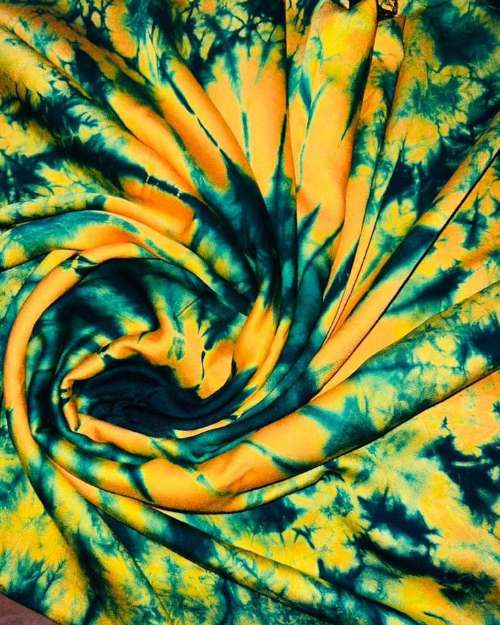 Tie and Dye Adire Fabric