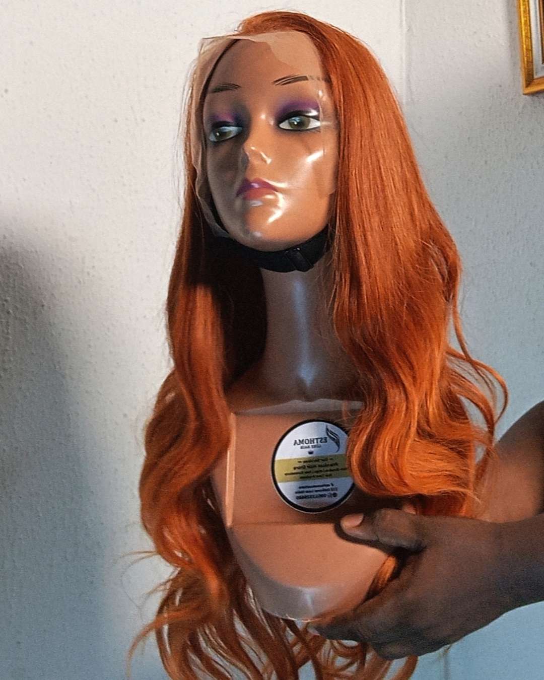 Full frontal ginger wavy 