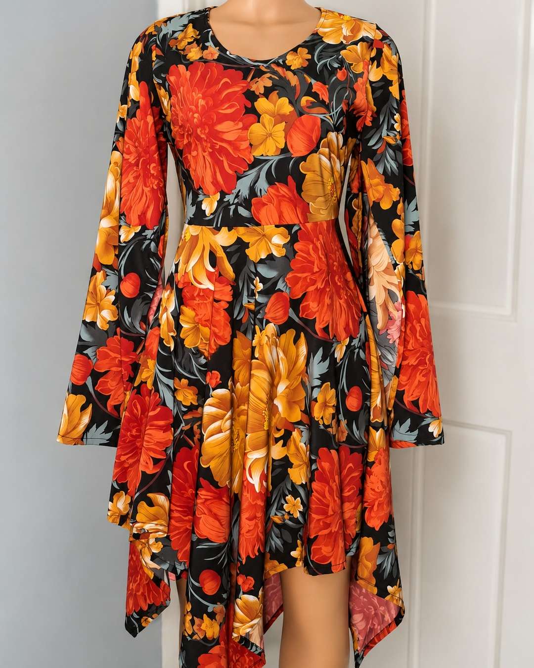 Flowery  gown