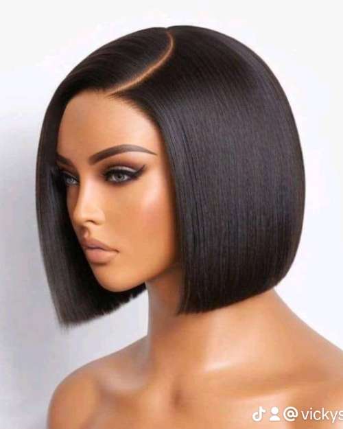 SDD bone straight with 5*5 closure black