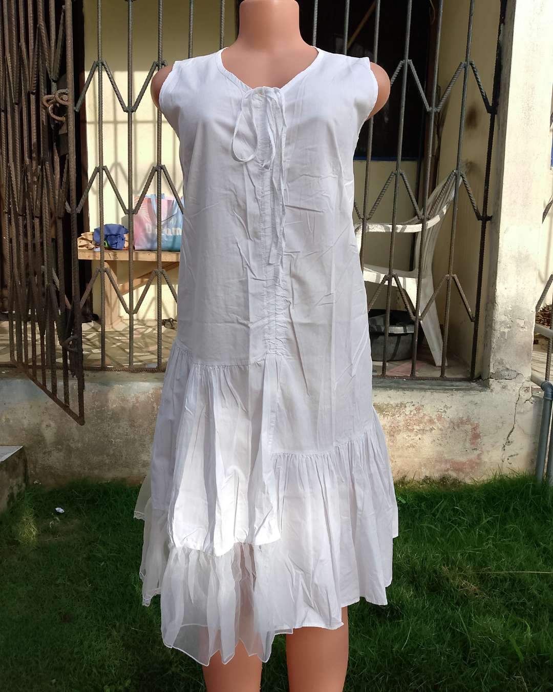 White Maxi Gown