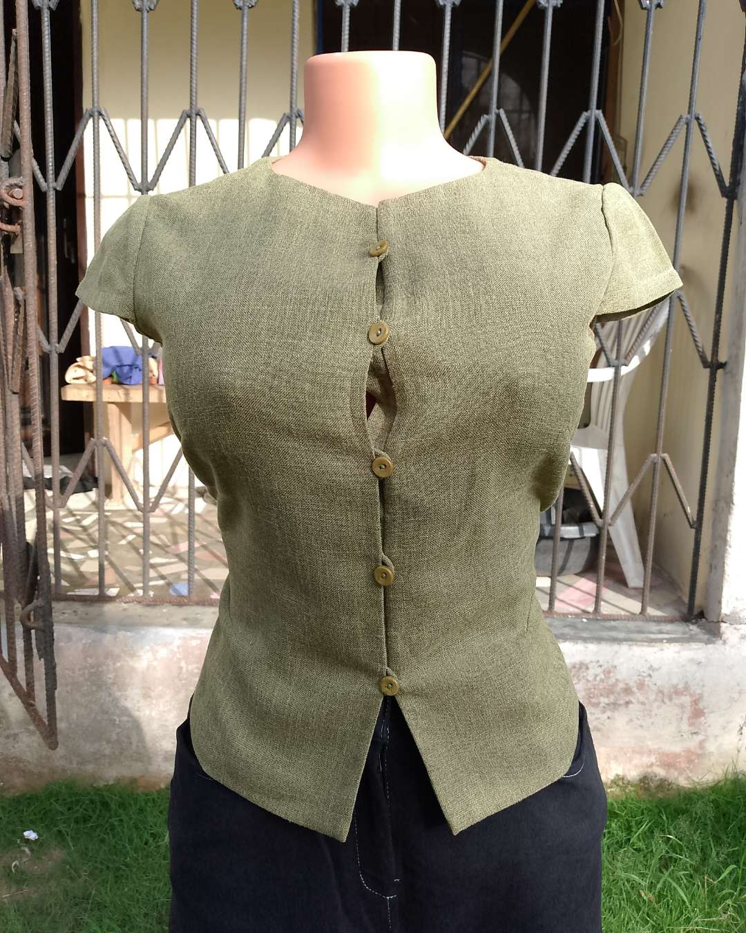 Green Thrift Top