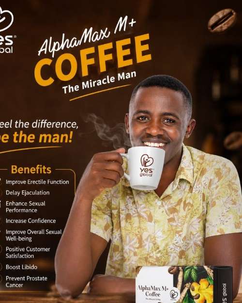 Alphamax M+ Men's Wellness Coffee