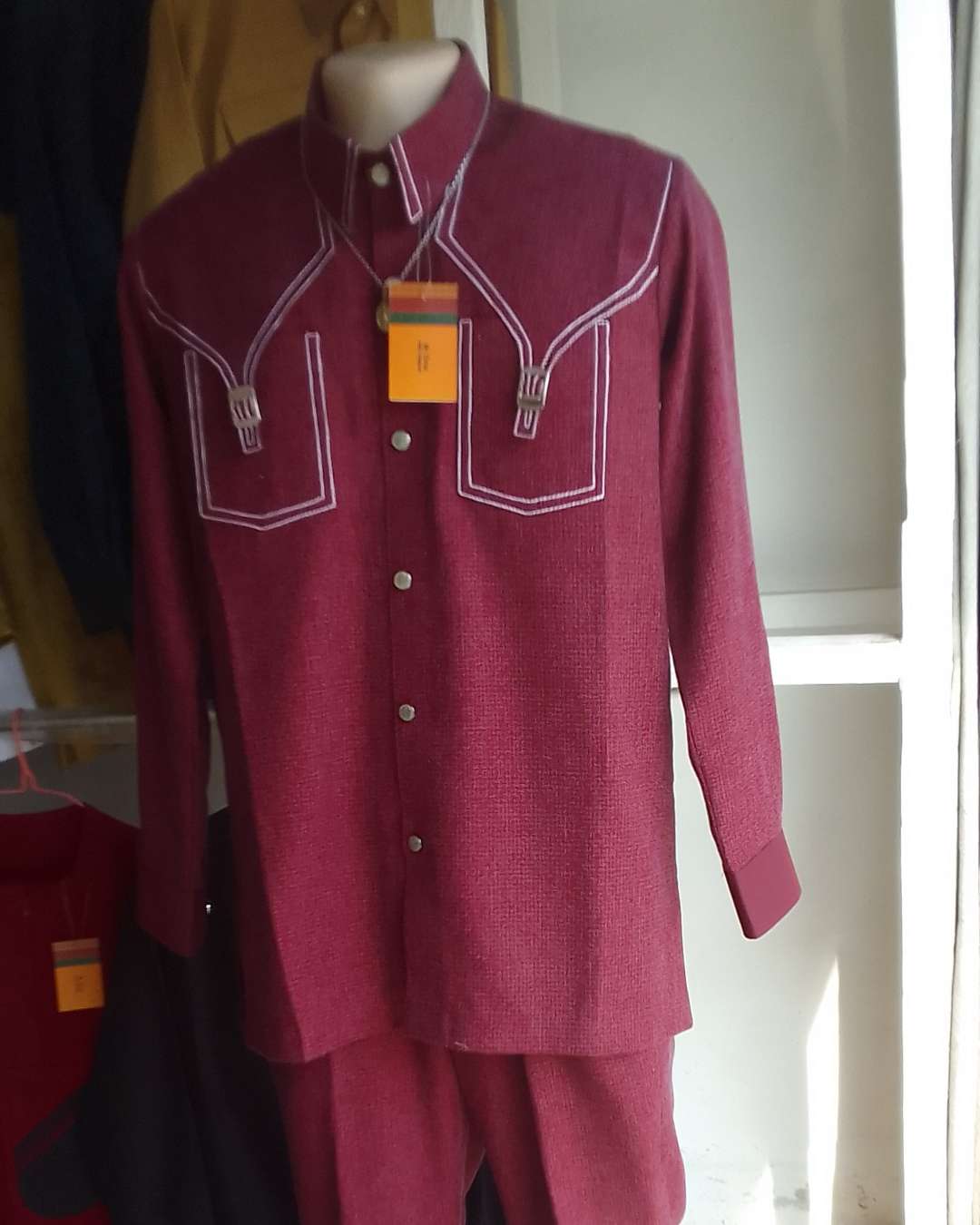 Men's African Kaftan Suit Set