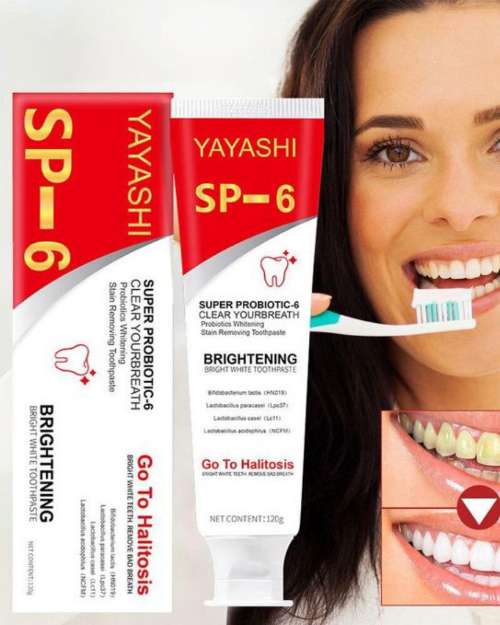 YAYASHI SP-6 Probiotic Whitening Toothpaste