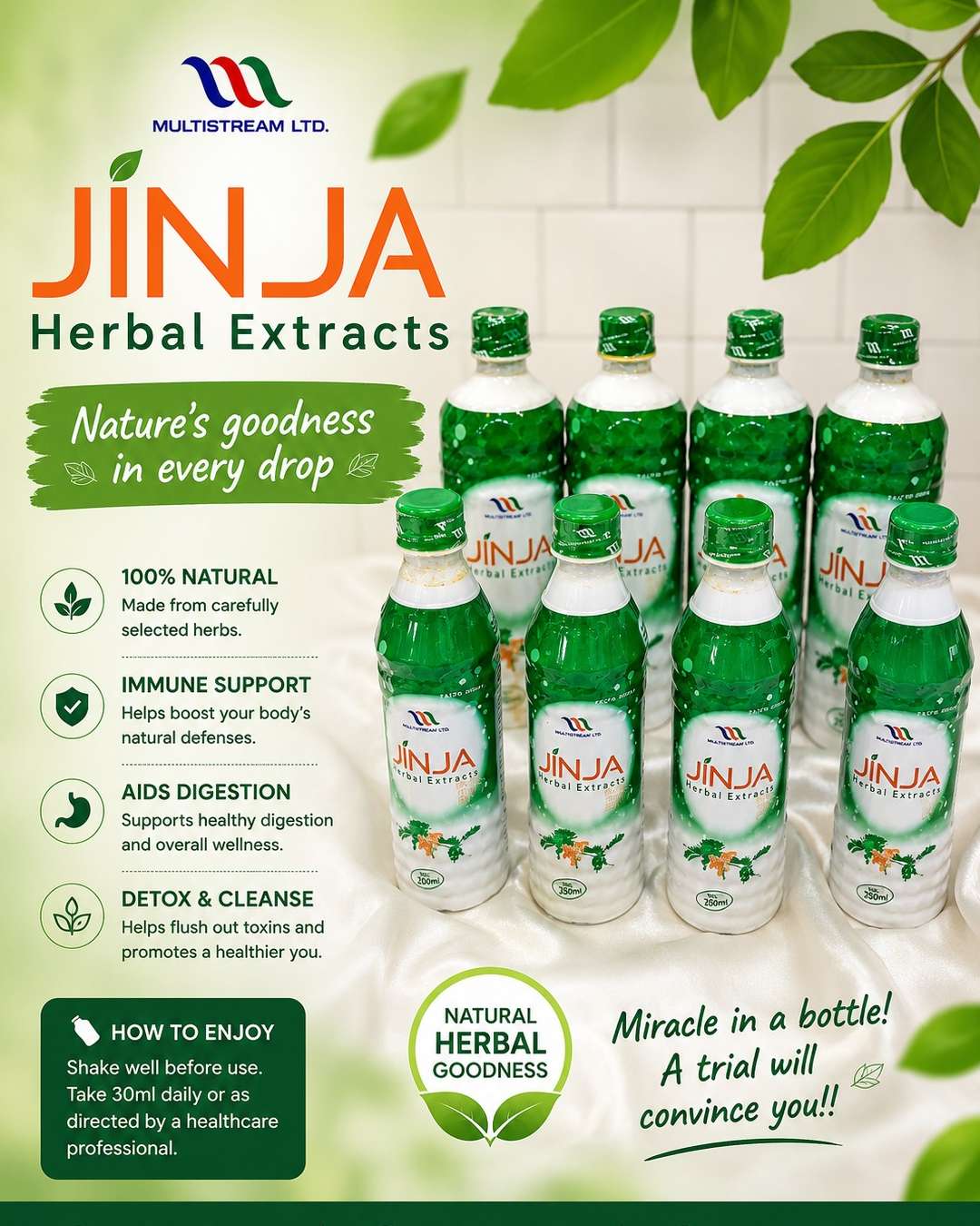 Jinja Herbal Extract & Iru Antiseptic Soap