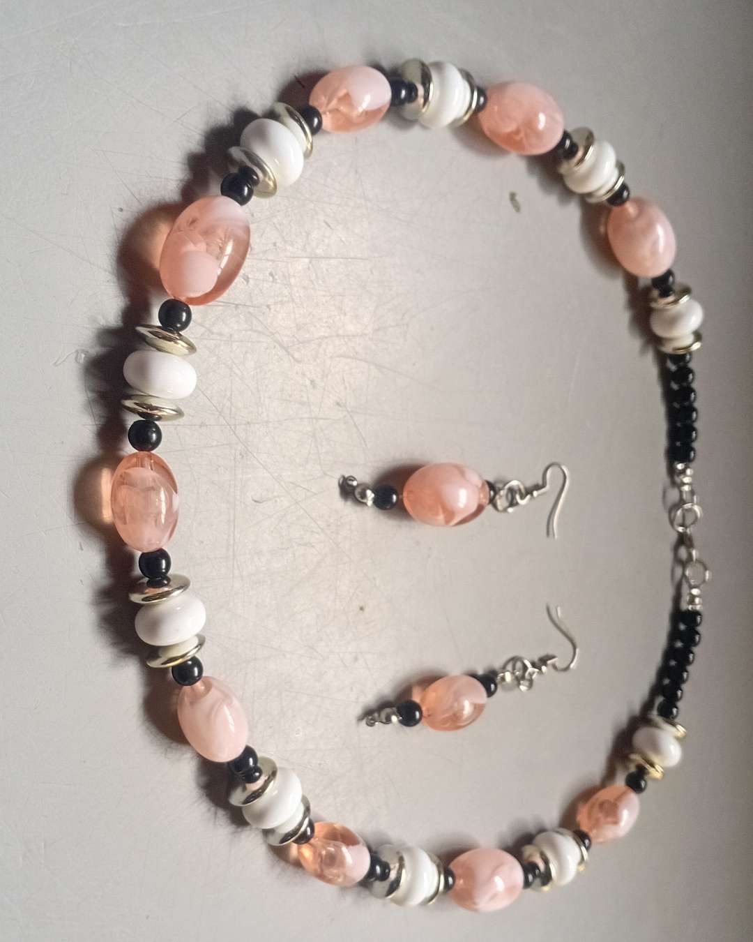Pink Water Jewelry Necklace