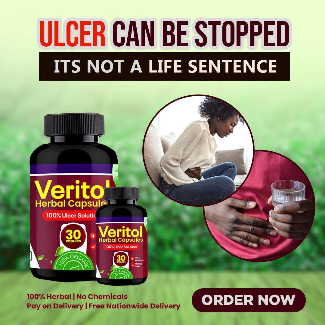 Veritol Herbal Ulcer Relief Capsules