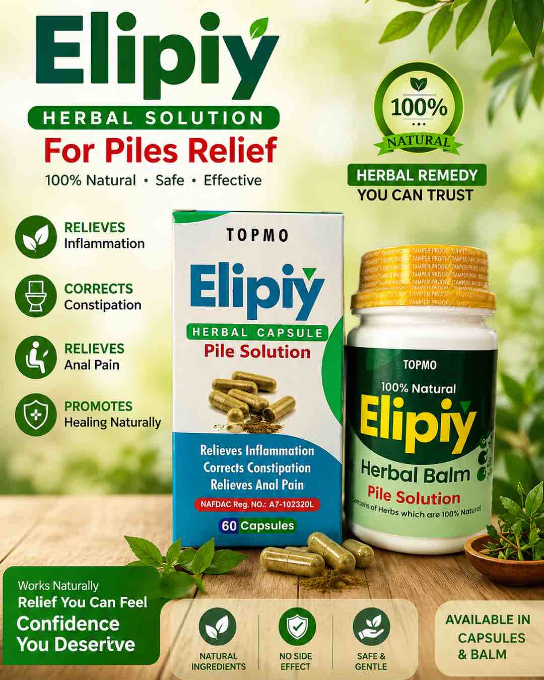 Elipiy capsule and bam 