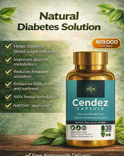 Cendez Herbal Diabetes Capsules