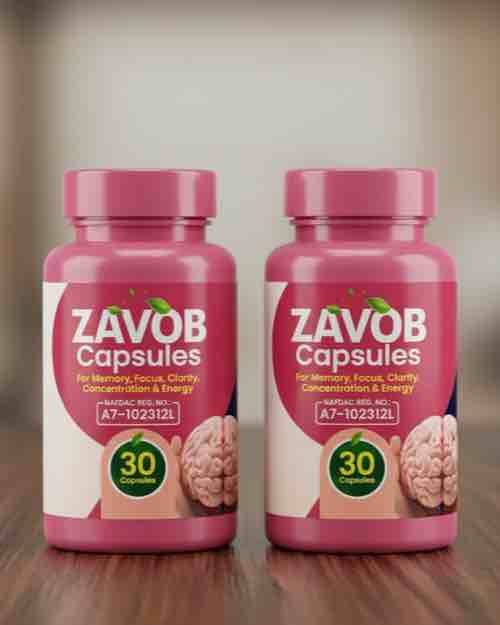 Zavob Herbal Brain Capsule