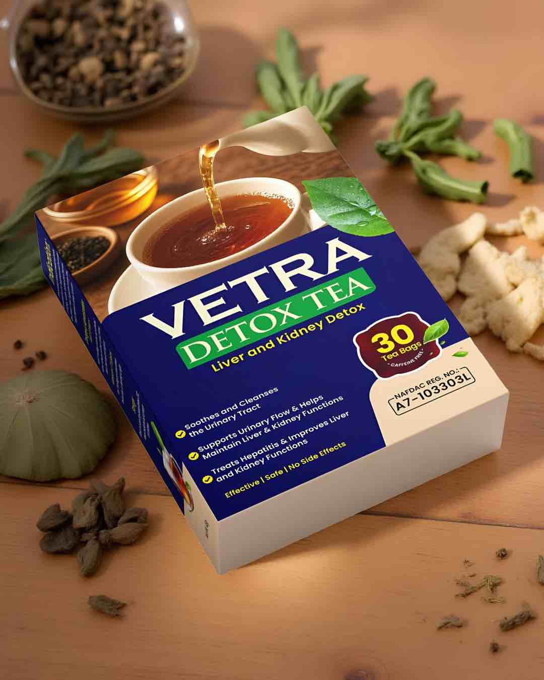 Vetra Body Detox & Organ Cleanser Tea