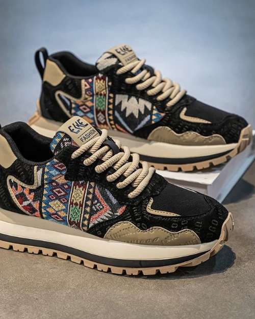 Men's Mixed Color Sneakers