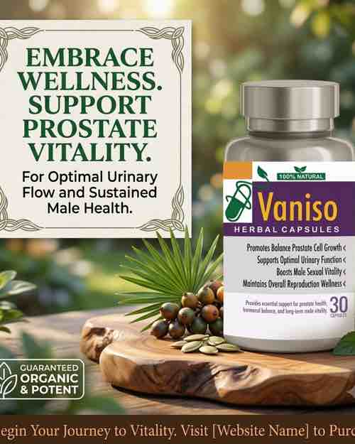 Vaniso Herbal Prostate Support Capsules