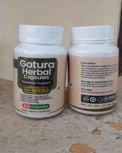 Gotura Herbal Capsules for Blood Sugar
