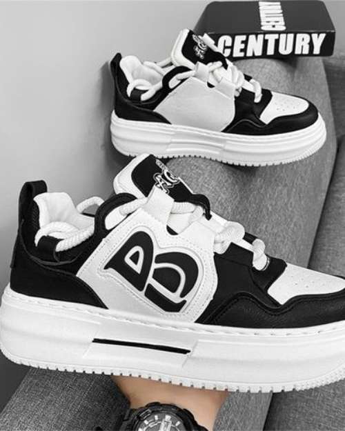 GALUIN Mens Casual Sneakers Thick Bottom