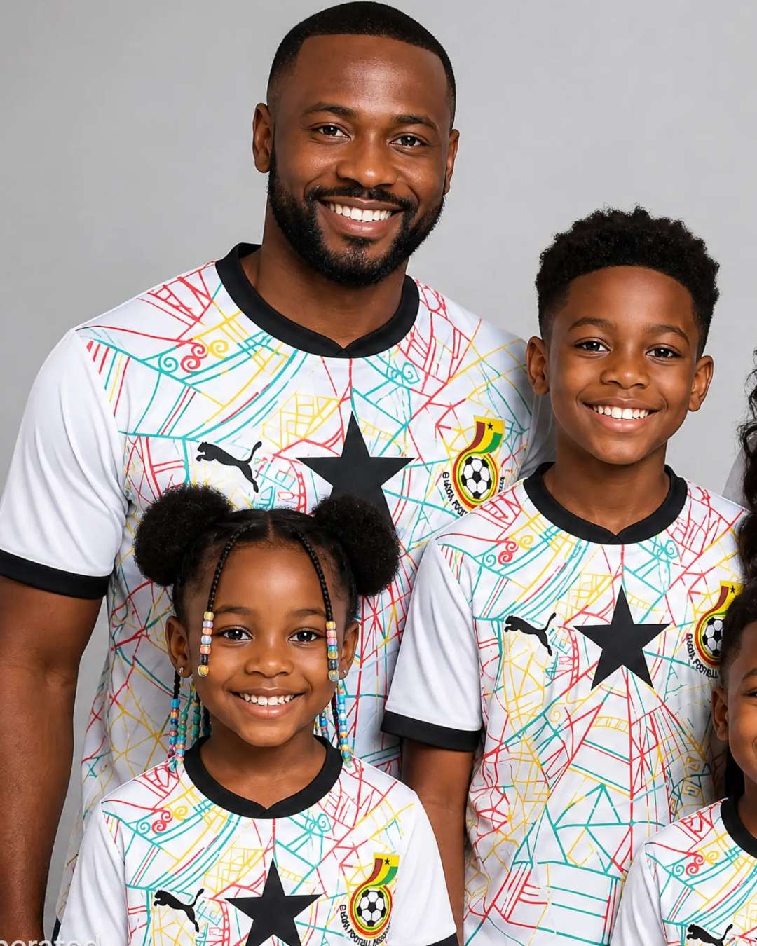 Ghana Away Jersey (Spider Web Design)