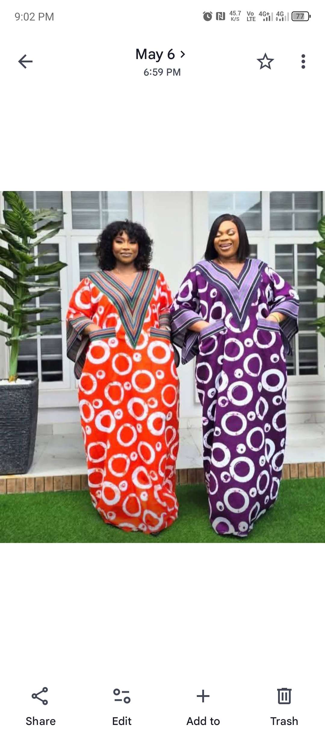 Ankara Material - 6 Yards