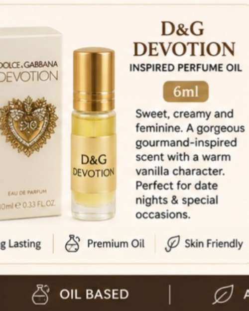 D&G Devotion Inspired Perfume Oil - 6ml