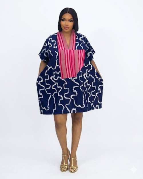 Mini Ankara Bubu Gown