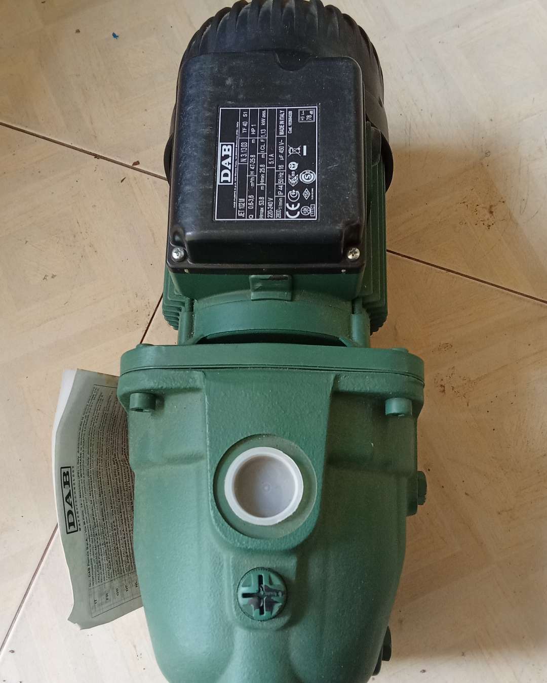 Italian Water Pumping Machine