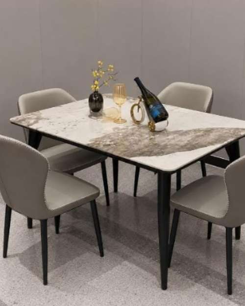 Brand new 4 sitters marble long table 