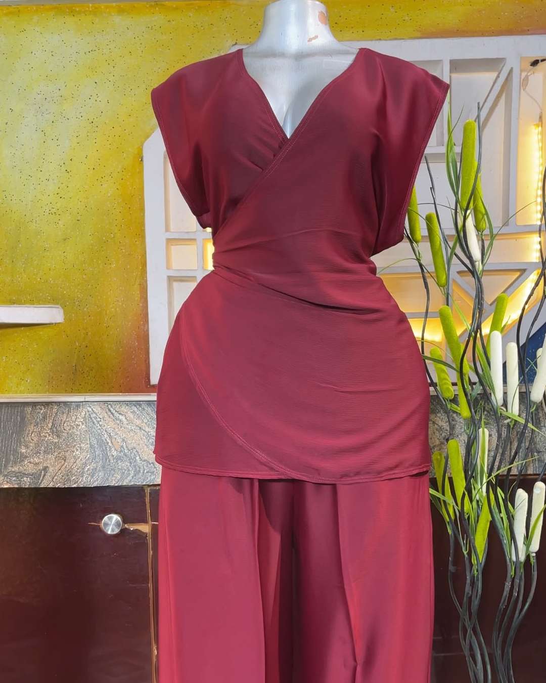silk two piece set