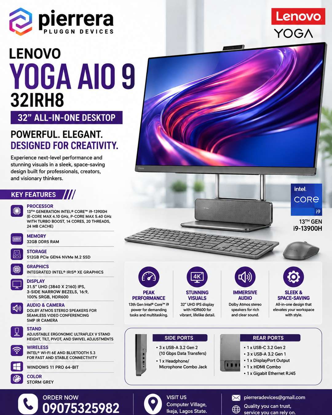 LENOVO YOGA AIO 9