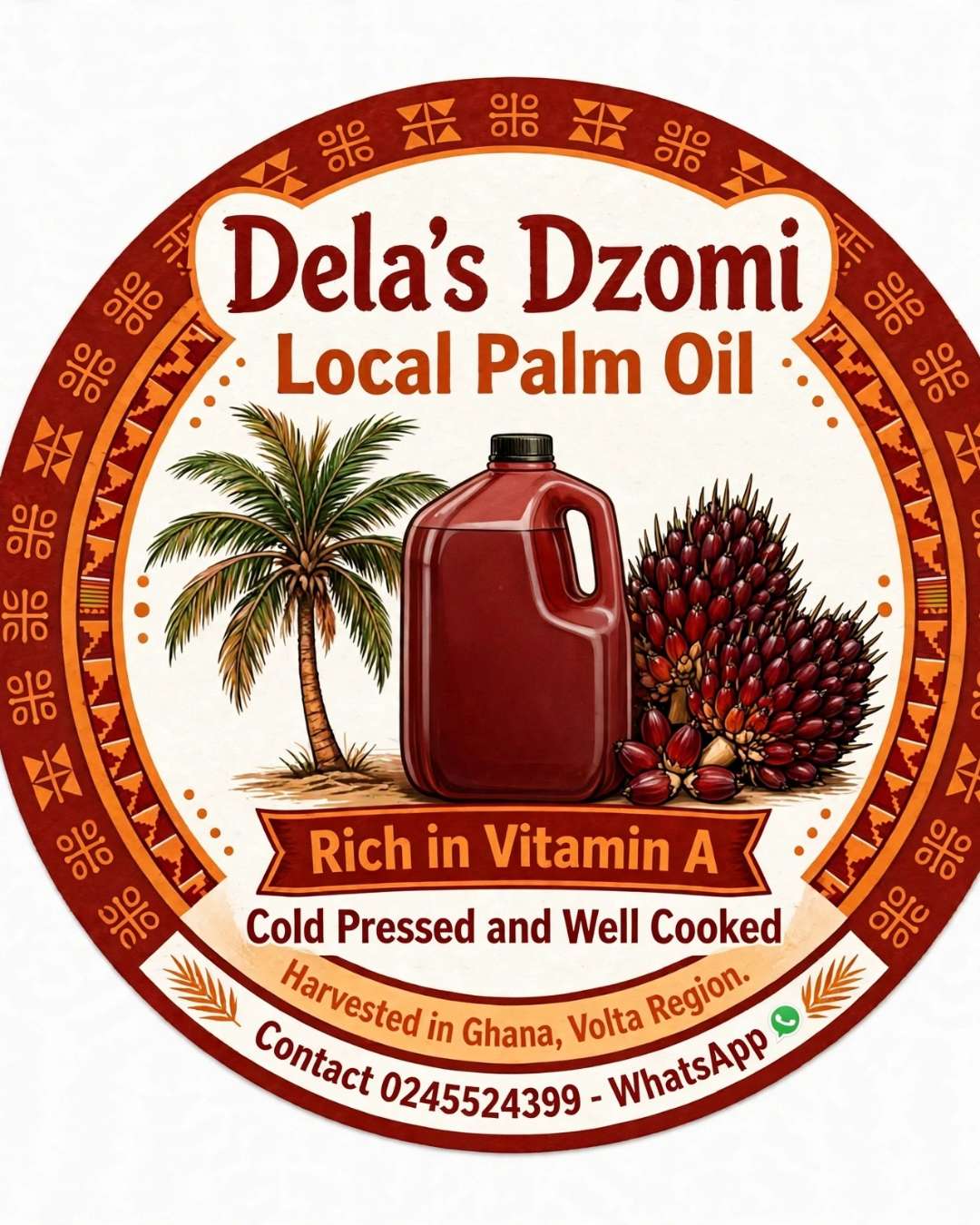 Original Dzomi Palm Oil