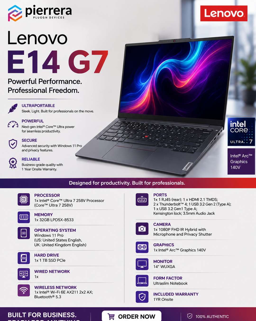 LENOVO E14 G7 