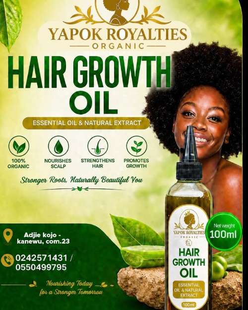 Organic Hair Growth Oil