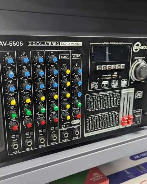 Samsol AV-5505 Digital Stereo Echo Mixing Amplifier