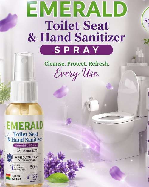 EMERALD Toilet Seat &  Hand Sanitizer Sp