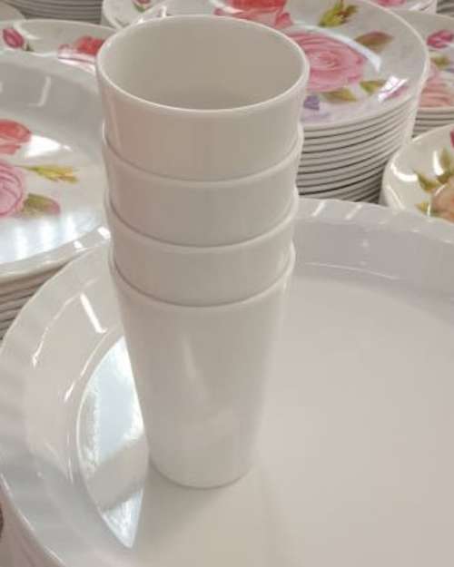 White Ceramic Cups