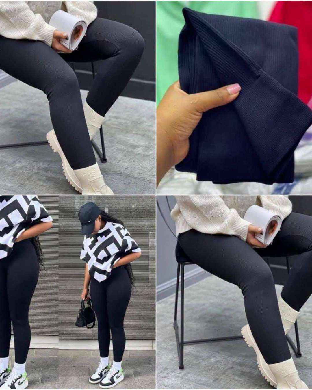 Ribbed Leggings