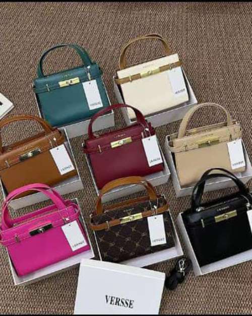 VERSSE Luxury Top Handle Medium Handbag