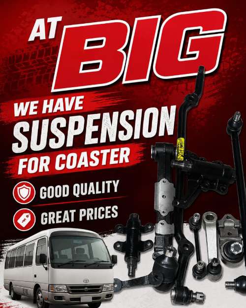 Coaster Suspension Parts