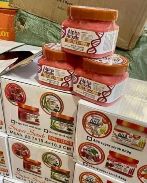  Alpha arbutin sugar scrub 