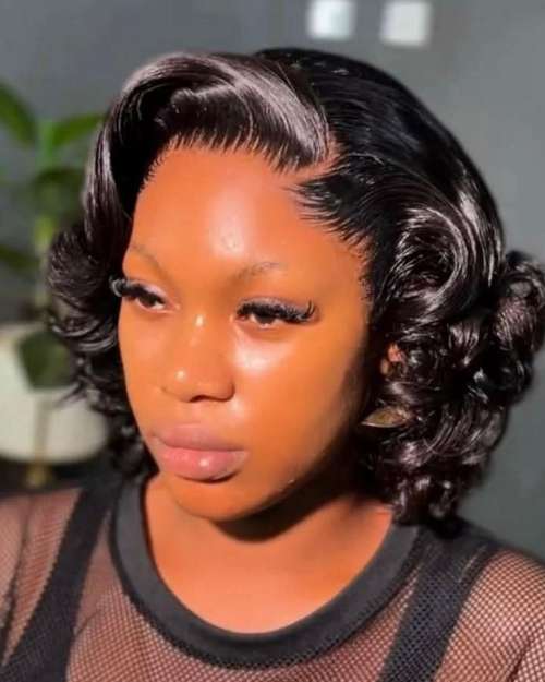 bounce hair 