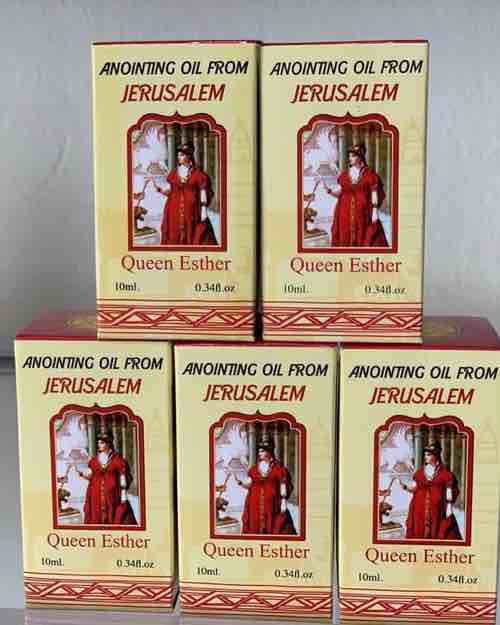 Queen Esther Anointing Oil from Jerusalem