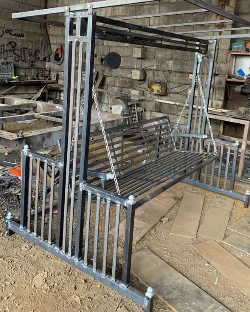 Metal Garden Swing Chair