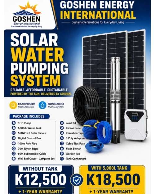 Goshen Solar Water Pumping System