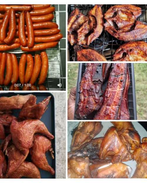 Assorted Smoked Meat Products