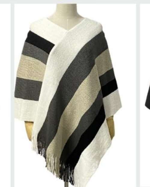 Ladies asymetric shawls