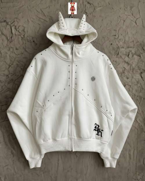 Pink Cat Ear Hoodie with Paw Prints